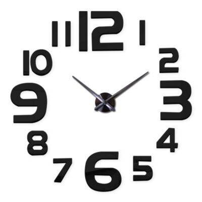 DIY Wall Clock-Black L008
