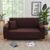 Elastic Sofa Cover-Coffee Size : Double Seat [145-185cm]