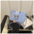 Simple Underarm Bag-Blue