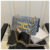 Retro Popular Small Square Bag-Blue