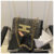 Retro Popular Small Square Bag-Black