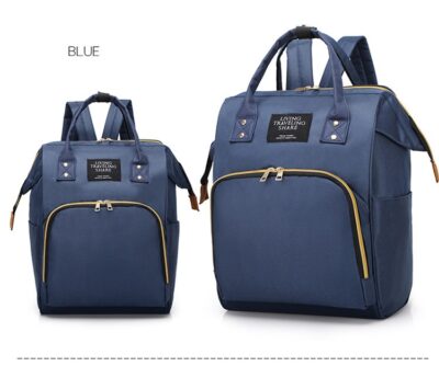 Large Capacity Mommy Bag-Dark Blue