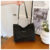Underarm Texture Tote Bag-Black