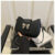 Simple Underarm Bag-Black