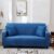 Elastic Sofa Cover-Linen Blue Size : Double Seat [145-185cm]