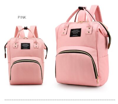 Large Capacity Mommy Bag-Pink