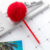 Girly Plush Ballpoint Pen-red