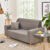 Elastic Sofa Cover-Silver Grey Size : Three-person seat [190-230cm]