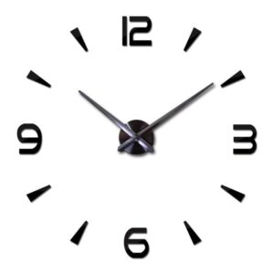 DIY Wall Clock-Large Black L003