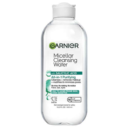 Garnier SkinActive Micellar Cleansing Water All-in-1 Purifying with Salicylic Acid 13.5oz