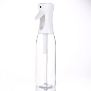 300ml High-Pressure Continuous Spray Bottle-White and transparent