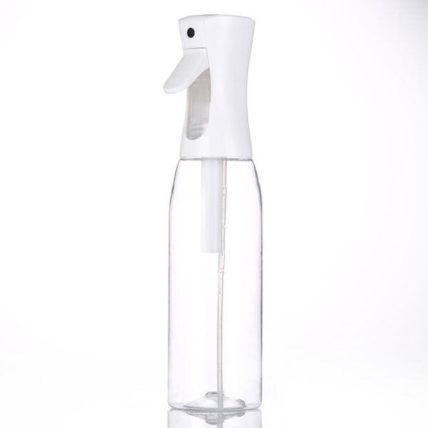 300ml High-Pressure Continuous Spray Bottle-White and transparent