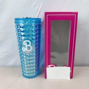 24oz 710ml Barbie Water Cup-Laser Blue B