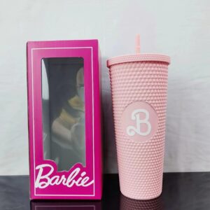 24oz 710ml Barbie Water Cup-Matte Pink B