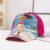 Children's Baseball Cap-Cloth-Rose Red Star Baby
