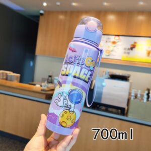 700ml Astronaut Water Cup-Purple