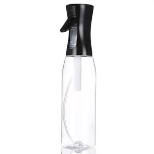 300ml High-Pressure Continuous Spray Bottle-Black and transparent