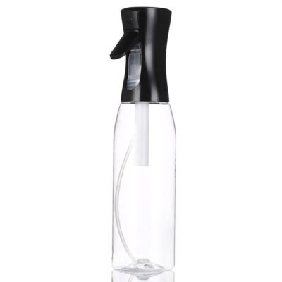 500ml High-Pressure Continuous Spray Bottle-Black and transparent