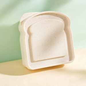 Portable Snack Box-Bread box beige