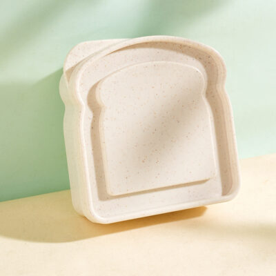 Portable Snack Box-Bread box beige