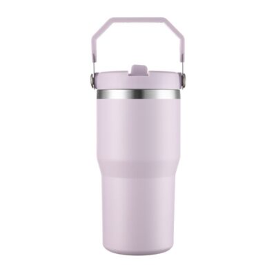 20oz Stainless Steel Ice Cup-light purple