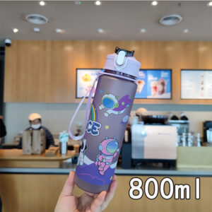 800ml Astronaut Water Cup-Purple