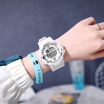 Sweet Electronic Watch-White