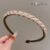 New Twisted Headband-Off-white