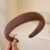 High Skull Headband-Caramel Basic