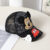 Children's Baseball Cap-Mickey Mouse - Black (Mesh)