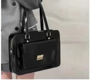Retro Messenger Bag-Black