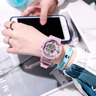 Sweet Electronic Watch-Light purple