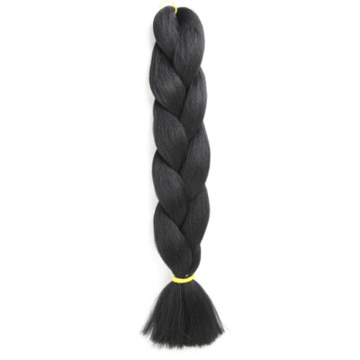 Chemical Fiber Jumbo Braiding Hair-1#