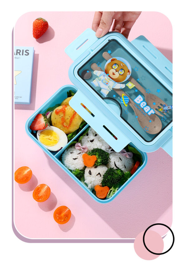 Children's Cartoon Lunchbox-BLUE(1100ml)