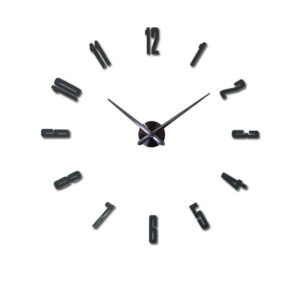 DIY Wall Clock-Black L053
