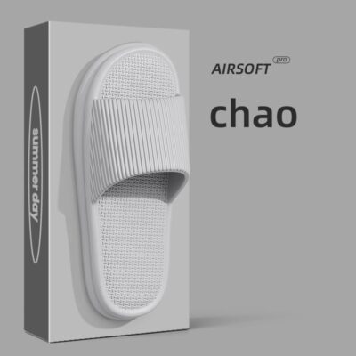 Thick-soled Sandals-Gray