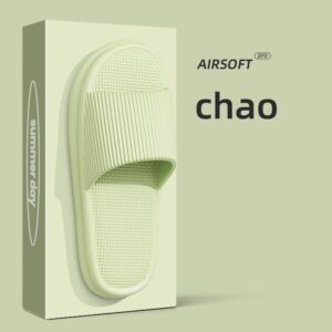 Thick-soled Sandals-Light green