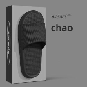 Thick-soled Sandals-Black