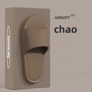 Thick-soled Sandals-Brown