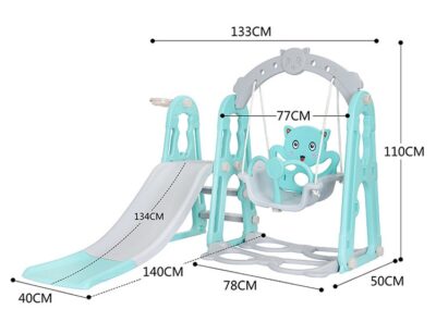 Children's Slide-Pink