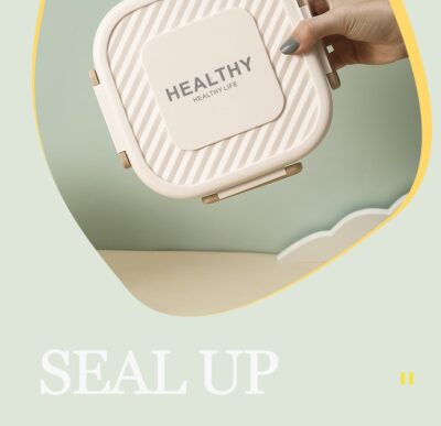 Japanese Square Lunch Box-1300ml fantasy purple