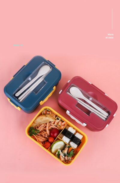 Japanese-style Lunch Box-Elegant blue Color