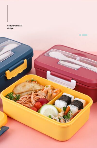 Japanese-style Lunch Box-Elegant blue Color