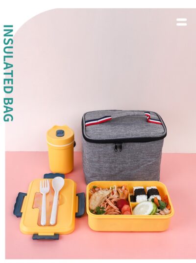 Japanese-style Lunch Box-Elegant blue Color