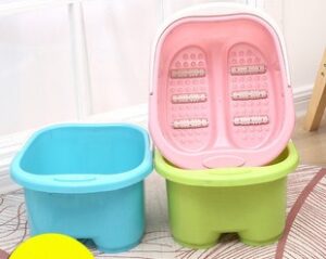 Six-wheel Massage Foot Bath Bucket