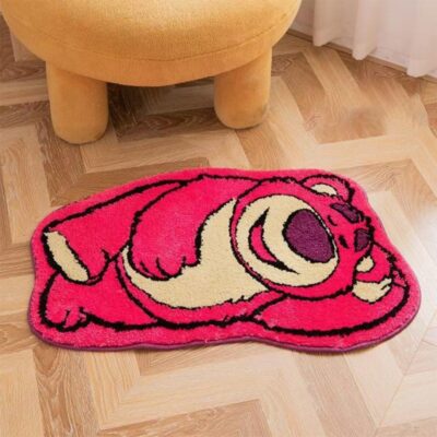 40*60cm Cartoon Decorative Carpet-Strawberry Bear