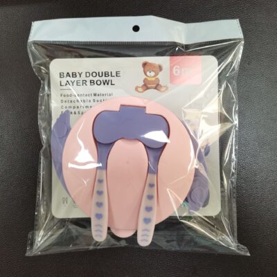 Baby Suction Cup Bowl-Pink