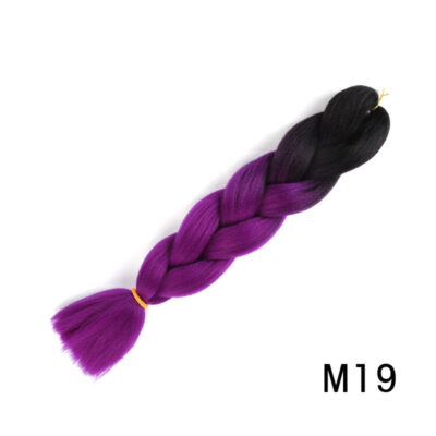 Chemical Fiber Jumbo Braiding Hair-M19