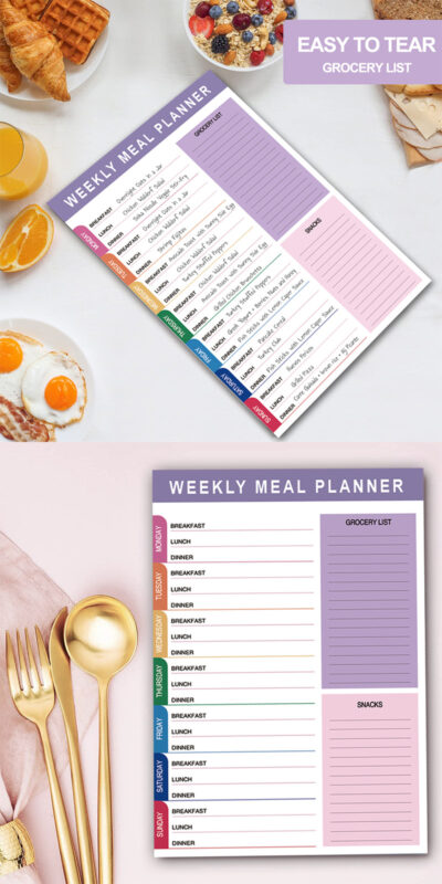 Daily Meal Recipe Planner-Meal book type A