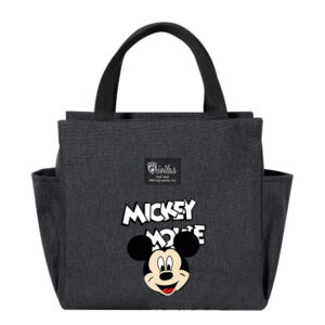 Mickey Mouse Lunch Bag-Black - MLS 633